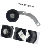 37001287 Dryer Idler Pulley Assembly Compatible with Whirlpool Maytag Amana Admiral Crosley, Replaces WP37001287 AP6008789 PS11741930 500269