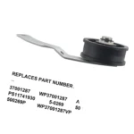 37001287 Dryer Idler Pulley Assembly Compatible with Whirlpool Maytag Amana Admiral Crosley, Replaces WP37001287 AP6008789 PS11741930 500269