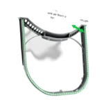 5231EL1003B Dryer Lint Filter Compatible with LG Kenmore, Replaces AP4440606 5231EL1002E 5231EL1003A 5231EL1003E PS3527578