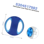 5304517982 Orbital Sprayer Compatible with Frigidaire Electrolux Gibson Kenmore, Replaces AP6886145 PS12717897 EAP12717897