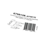 675813 Dishwasher Thermal Fuse & Harness Compatible with Whirlpool Kenmore KitchenAid Maytag, Replaces AP3115186 3375557 3376359 679723