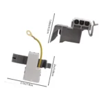 8318084 Washer Lid Switch Assembly Compatible with Whirlpool Maytag Kenmore Roper, Replaces WP8318084 AP6012742 PS11745957 ES8084