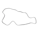 8547157 Dryer Drum Drive Belt Compatible with Whirlpool Kenmore Maytag, Replaces WP8547157 AP6013152 PS11746374 1180087
