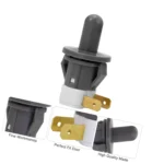 DA3400066C Refrigerator Door Interlock Switch Compatible with Samsung, Replaces AP5306252 2705488 PS4138763 EAP4138763
