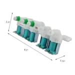 DC97-15459G Water Inlet Valve Assembly Compatible with Samsung, Replaces AP5623056 PS4220861 3276197 EAP4220861