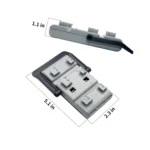 DD82-01121B Dishwasher Upper Rack Adjuster Assembly Compatible with Samsung, Replaces AP5736133 DD97-00119B 2983167 PS8690520