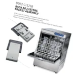 DD82-01121B Dishwasher Upper Rack Adjuster Assembly Compatible with Samsung, Replaces AP5736133 DD97-00119B 2983167 PS8690520