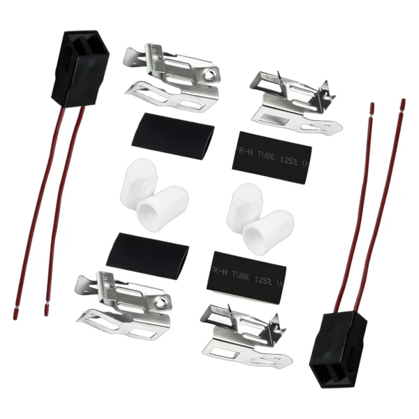ERR117 Range Burner Receptacle Kit Compatible with Whirlpool Kenmore Frigidaire Maytag, Replaces 330031 5303935058 814399 AP3075808 WB17X210