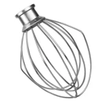 K45WW Wire Whip for KitchenAid & Whirlpool 4.5 & 5 Qt Tilt-Head Stand Mixer, Replaces WP9704329 9704329 AP6013701 PS11746928