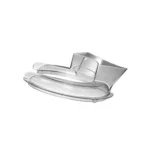 KN1PS Pouring Shield Compatible with KitchenAid 4.5 & 5 Qt Stand Mixers, Replaces W10616906 WPW10616906 9709923 AP6023411