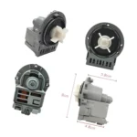 M231XP Washing Machine Drain Pump Motor Compatible with Whirlpool Indesit Samsung Electrolux, Replaces 481936018217 RN0020 DC31-30008D 49016211