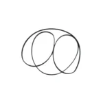 W10131172 Dryer Drive Belt Compatible with Whirlpool Maytag Kenmore Crosley, Replaces WPW10131172 AP6015470 PS11748749 1449763