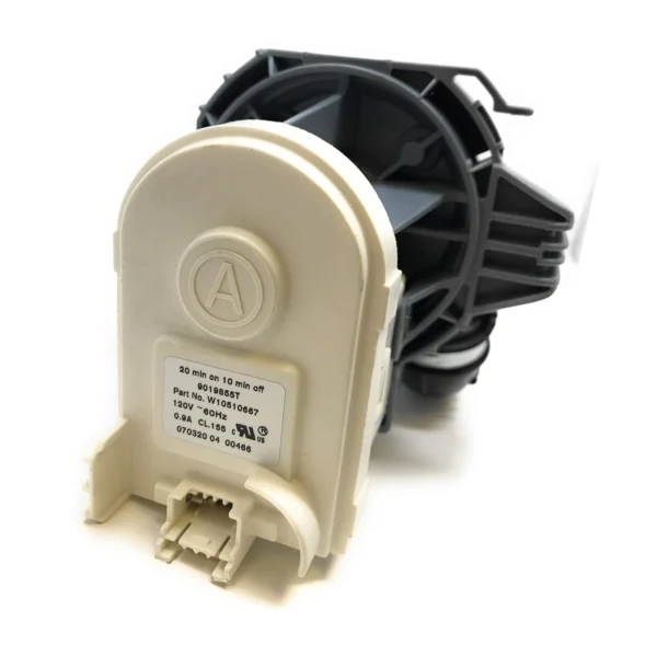 W10510667 Dishwasher Circulation Pump Motor Compatible with Whirlpool KitchenAid Kenmore, Replaces WPW10510667 W10349483 W10440715 AP6022492