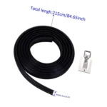 W10542314 Dishwasher Door Gasket & Strike Kit Compatible with Whirlpool Maytag KitchenAid Kenmore, Replaces AP5650274 PS5136129 8268888 2409202