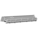 W10671238 Refrigerator Center Crisper Drawer Slide Rail Compatible with Whirlpool Maytag KitchenAid Amana Kenmore, Replaces WPW10671238 AP6023702 67001057 8208354 12530701