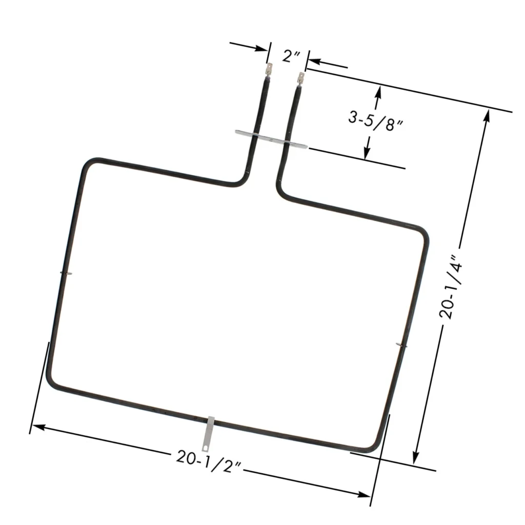 W10779716 W10779716 Bake Element Compatible with Whirlpool Maytag KitchenAid Jenn-Air, Replaces AP5970727 W10289097 W10774342 PS11703285