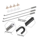 W10780045 Suspension Rod Kit Compatible with Whirlpool Maytag Amana Kenmore, Replaces AP5971396 W10537442 W10780053 W10821951 W10821956