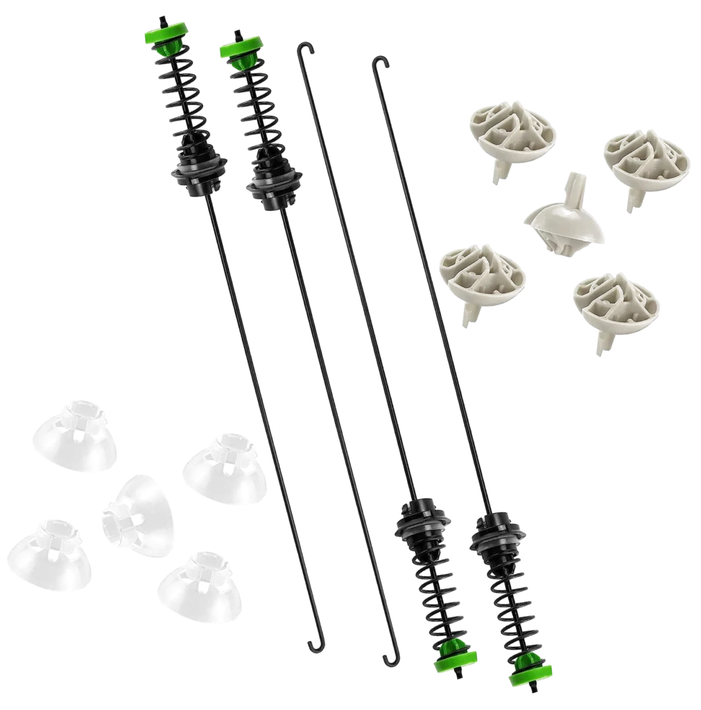 W11130362 W11130362 Suspension Rod Kit Compatible with Whirlpool Maytag Kenmore, Replaces AP6262443 W10594080 W10748956 W10780040