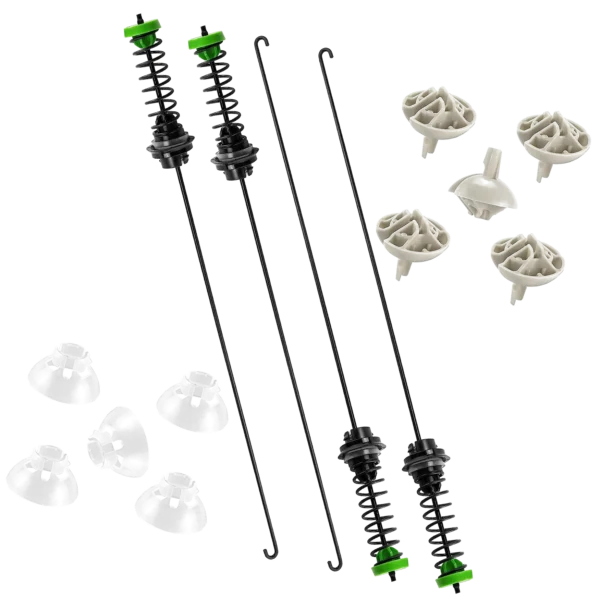 W11130362 Suspension Rod Kit Compatible with Whirlpool Maytag Kenmore, Replaces AP6262443 W10594080 W10748956 W10780040