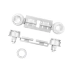 WB16K10026 Double Burner Assembly Compatible with GE Hotpoint Kenmore, Replaces AP2633210 WB29K17 868697 WB16K10003