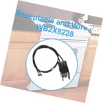 WB2X8228 Surface Burner Receptacle & Wire Kit Compatible with GE Hotpoint Kenmore, Replaces AP2013499 PS242972 WB62X5358