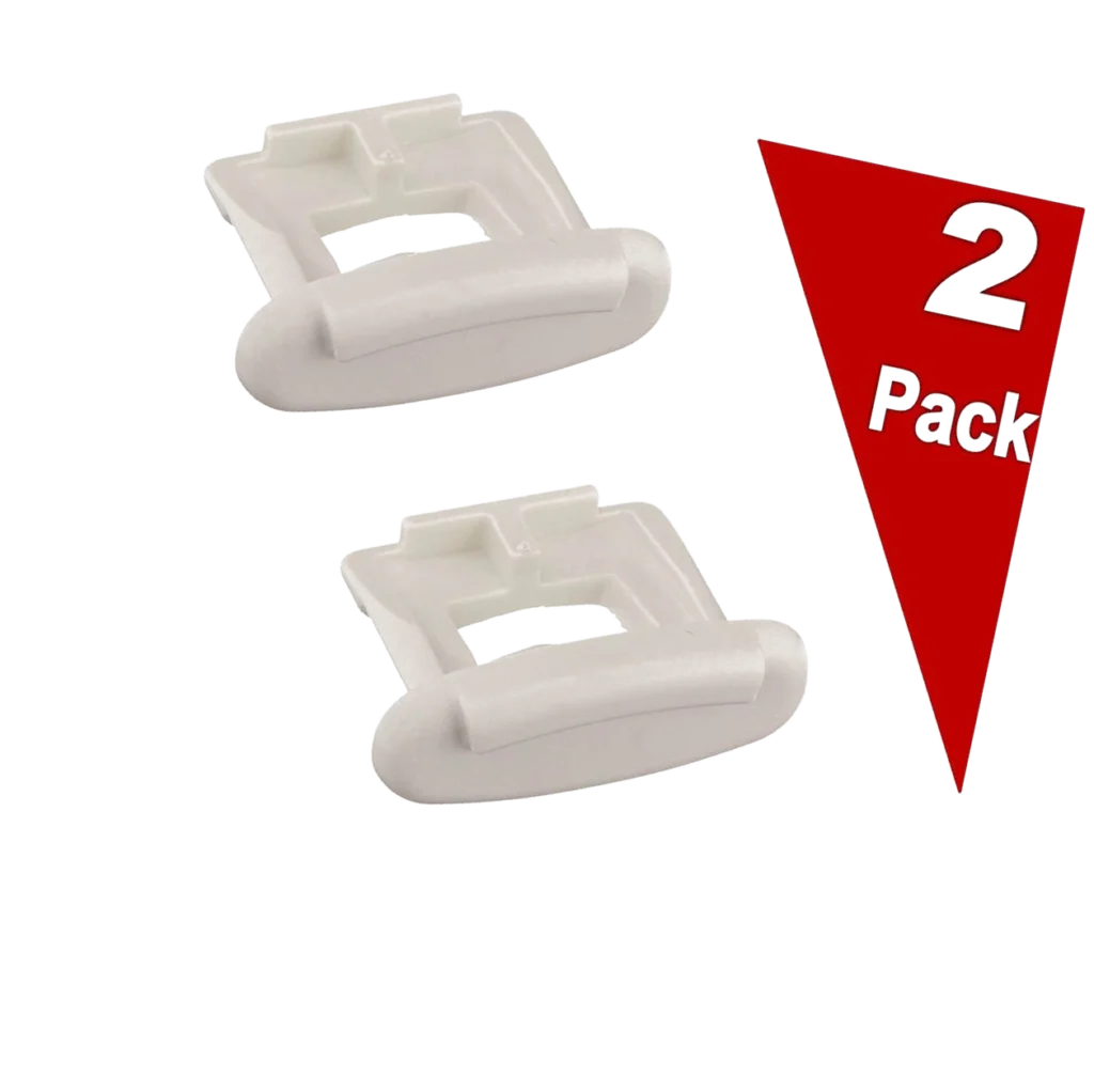 WD12X10304 WD12X10304 Dishwasher Rack Slide End Cap Compatible with GE Hotpoint Kenmore, Replaces AP4484666 WD12X0344 WD12X344 PS2370502 1556527