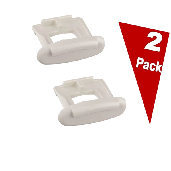 WD12X10304 Dishwasher Rack Slide End Cap Compatible with GE Hotpoint Kenmore, Replaces AP4484666 WD12X0344 WD12X344 PS2370502 1556527