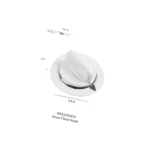 WE01X20374 Dryer Timer Knob White Compatible with GE Hotpoint, Replaces AP5805160 WE1M856 PS8769912 WE1M589