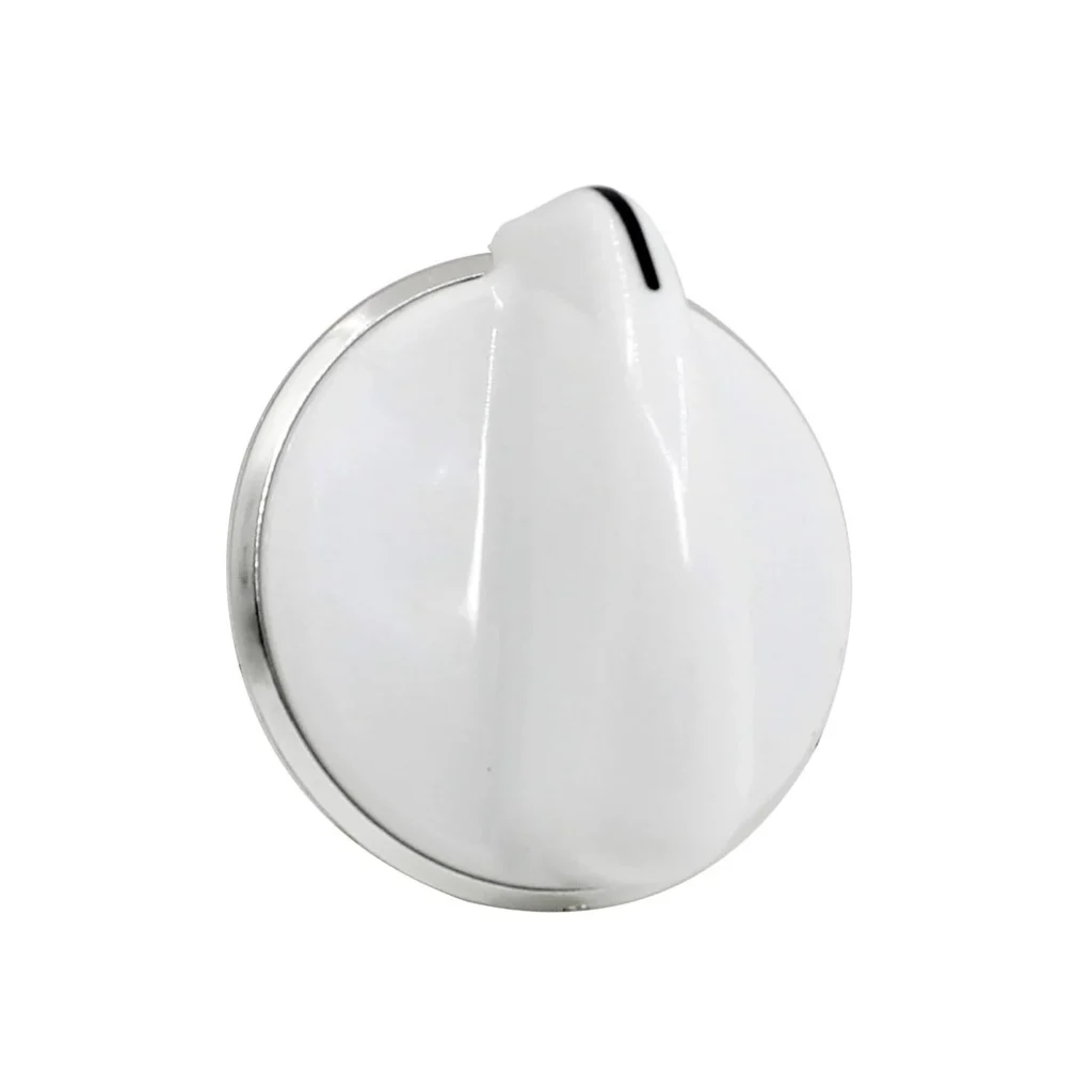 WE01X20378 WE01X20378 Control Knob & Clip Compatible with GE Hotpoint RCA, Replaces WH01X10460 WE01X20432 WH01X10307 AP5806667 PS9493075