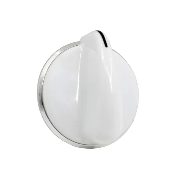WE01X20378 Control Knob & Clip Compatible with GE Hotpoint RCA, Replaces WH01X10460 WE01X20432 WH01X10307 AP5806667 PS9493075