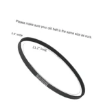 WH01X27538 Washer Drive Belt Compatible with GE Hotpoint, Replaces AP6328256 PS12299369 4587903 290D1101P005