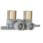 WH13X10037 Triple Water Inlet Valve Compatible with GE Hotpoint RCA Kenmore, Replaces AP4412517 PS2354072 1475767