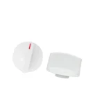 WH1X2721 Selector Knob with Clip Compatible with GE Hotpoint RCA Washer Dryer, Replaces AP2044893 PS271094 WE01X10033 WE01X2721