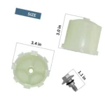 WH49X10042 Washer Agitator Coupling Kit Compatible with GE Hotpoint RCA Kenmore, Replaces AP3964635 PS1517844 WH02X10037 WH43X10009 175D2846P001