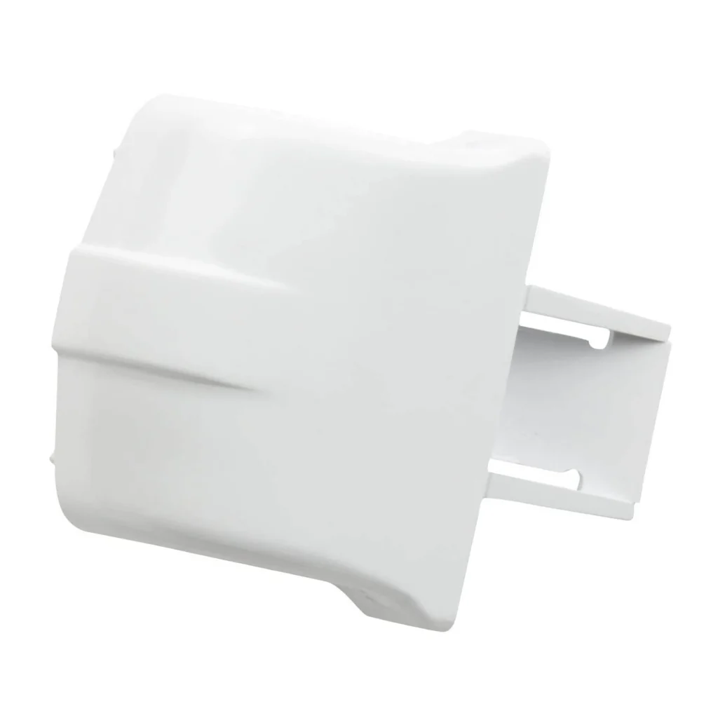 WR2X8345 WR2X8345 Door Shelf Retainer Bar End Cap Compatible with GE Hotpoint RCA, Replaces AP2060073 PS298977 WR02X8345 WR2X7617