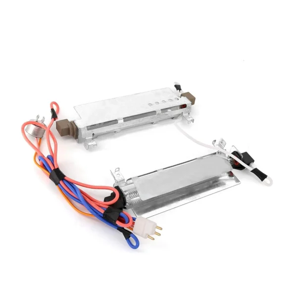 WR51X442 Dual Defrost Heater & Thermostat Kit Compatible with GE Hotpoint Kenmore RCA, Replaces AP2071464 WR51X342 WR51X463 PS303933