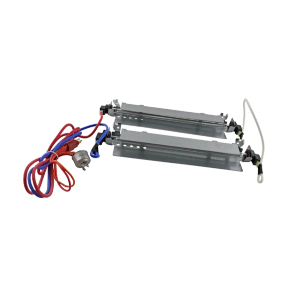 WR51X443 Defrost Heater with Thermostat Compatible with GE Hotpoint Kenmore RCA, Replaces AP2071465 PS303934 WR51X461 WR51X372