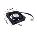 WR60X10358 DC Condenser Fan Motor Compatible with GE Hotpoint RCA, Replaces AP5781519 WR60X10339 PS8690738 3033263