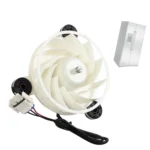WR60X35365 Evaporator Fan Motor Compatible with GE Hotpoint Freezer, Replaces WR60X27189 AP6997195 PS16226576